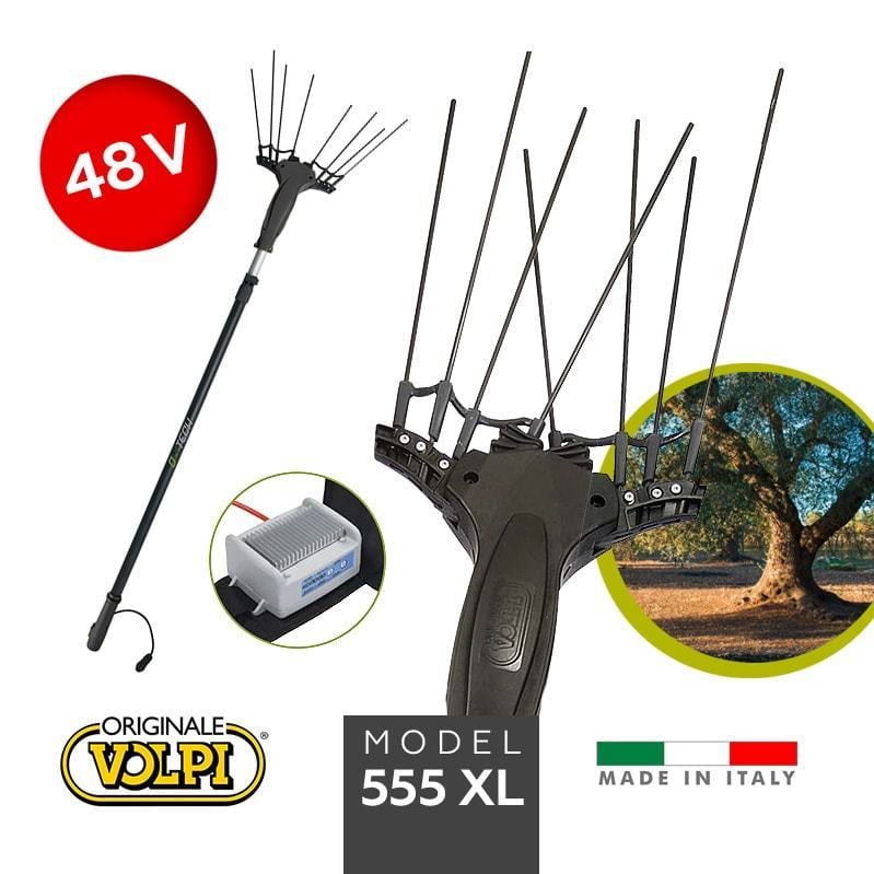 Volpi 555XL Akülü Zeytin Hasat Makinesi 48 Volt